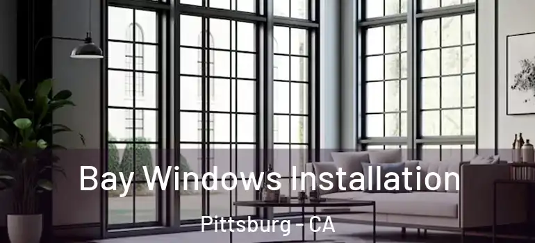  Bay Windows Installation Pittsburg - CA