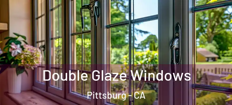  Double Glaze Windows Pittsburg - CA