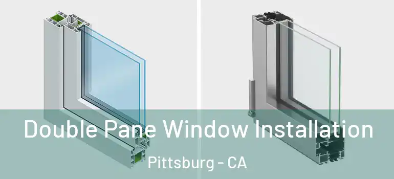  Double Pane Window Installation Pittsburg - CA