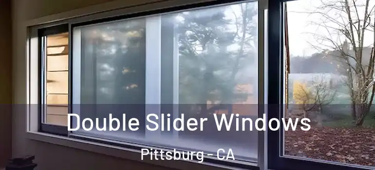  Double Slider Windows Pittsburg - CA
