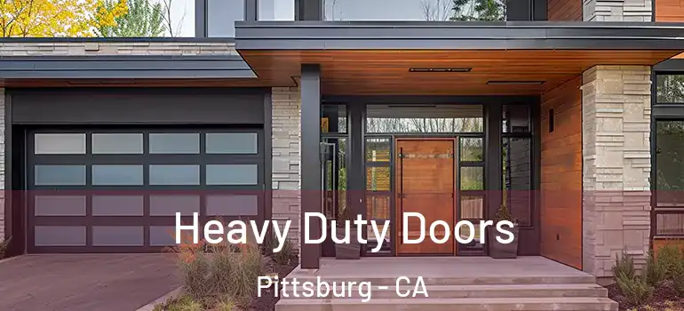  Heavy Duty Doors Pittsburg - CA