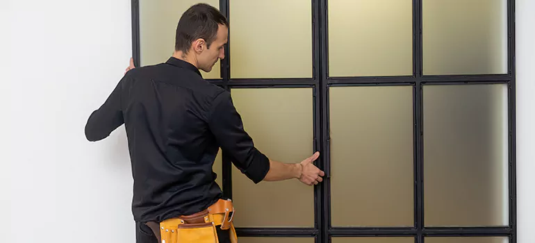Patio French door installation in Pittsburg, CA