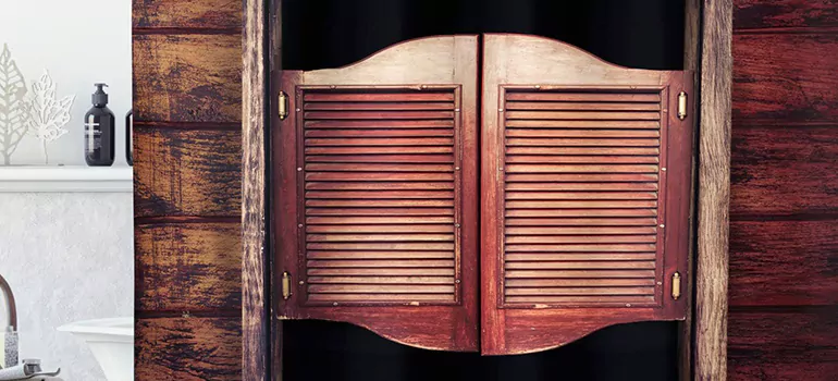 Installing Saloon Door Hinges in Pittsburg, CA