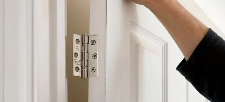 Bathroom Stall Door Hinge Repair in Pittsburg, CA