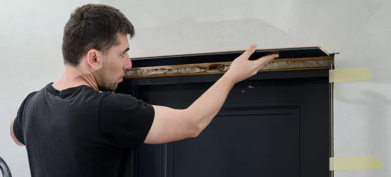 Wood Door Hole Repair in Pittsburg, CA