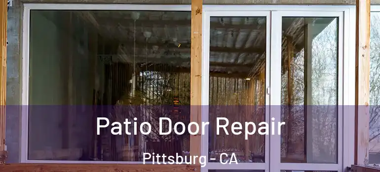 Patio Door Repair Pittsburg - CA