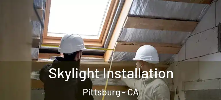  Skylight Installation Pittsburg - CA
