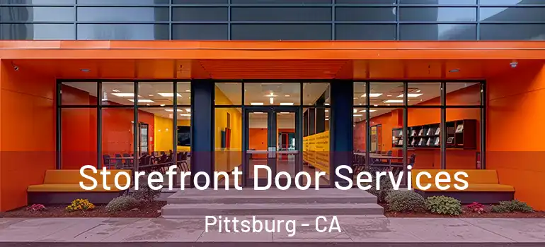  Storefront Door Services Pittsburg - CA